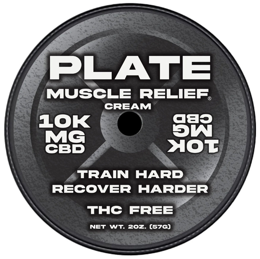 Plate Muscle Relief Cream 2oz